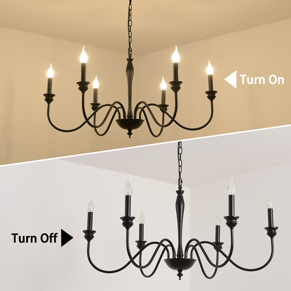 Classic Candle Chandelier