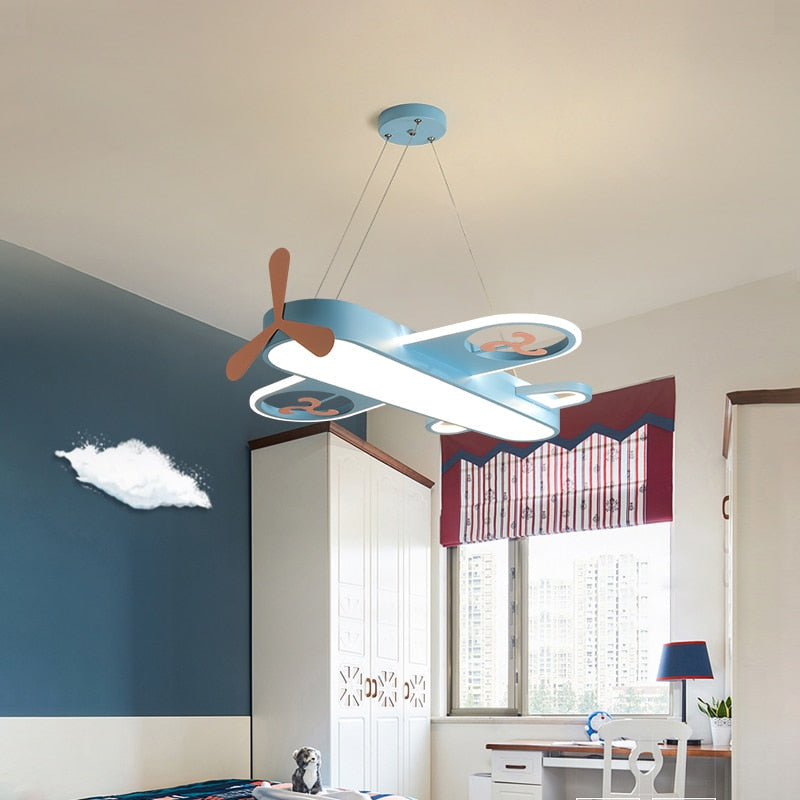 Modern Led Kids Bedroom Pendant Children