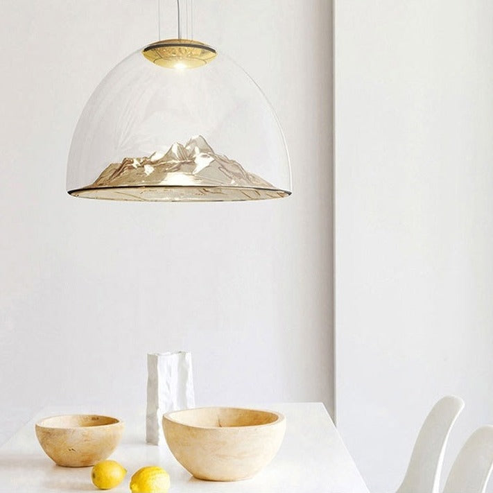 Golden Mountain Pendant Lamp