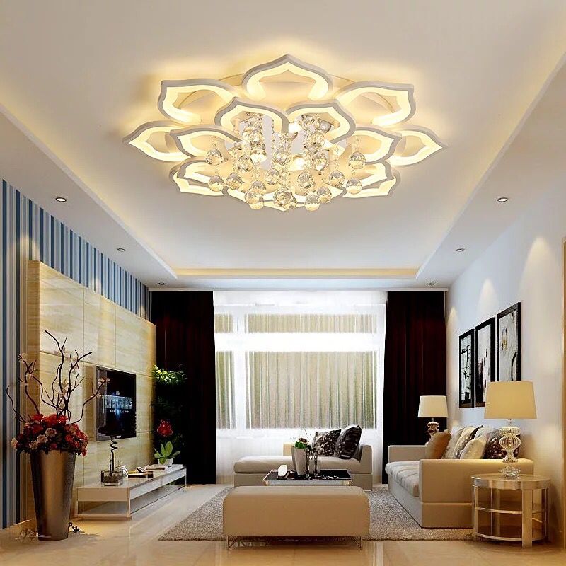 Modern Crystal Ceiling Chandelier