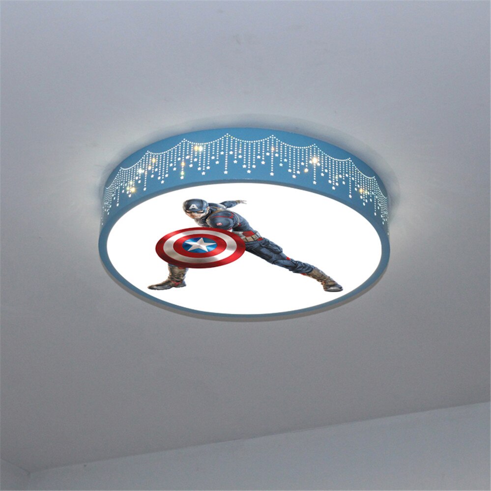 Children Spider Man Hero Led Ceiling Chandelier