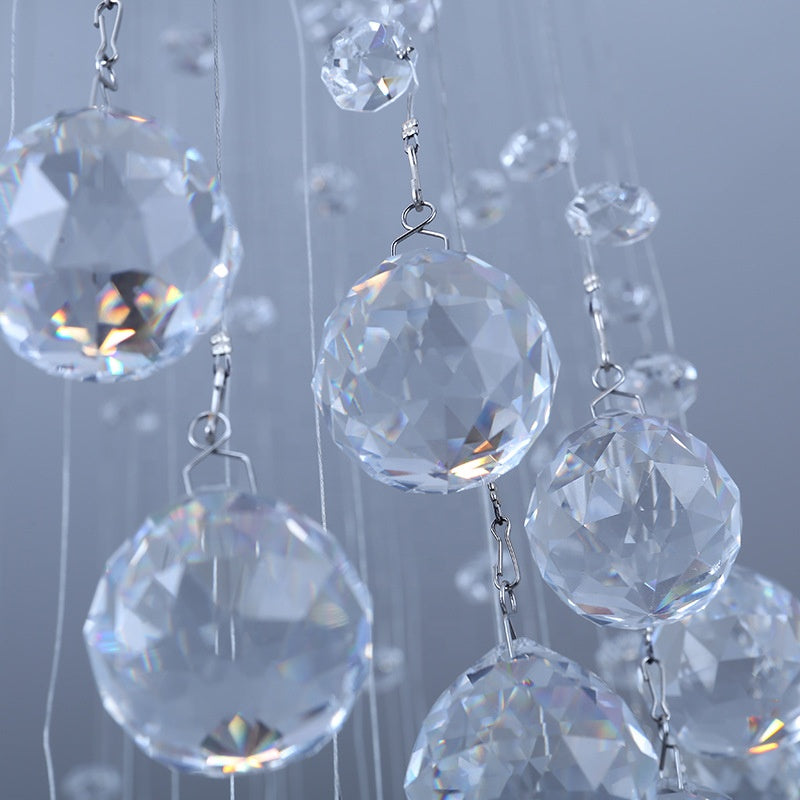 Crystal Invisible Ball Chandelier