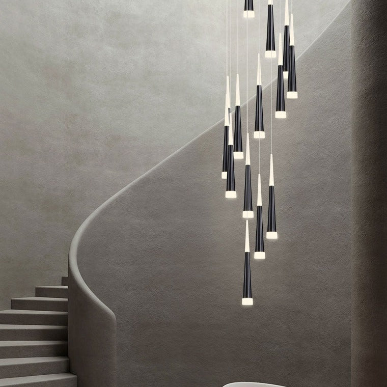 Duplex Stair Chandelier