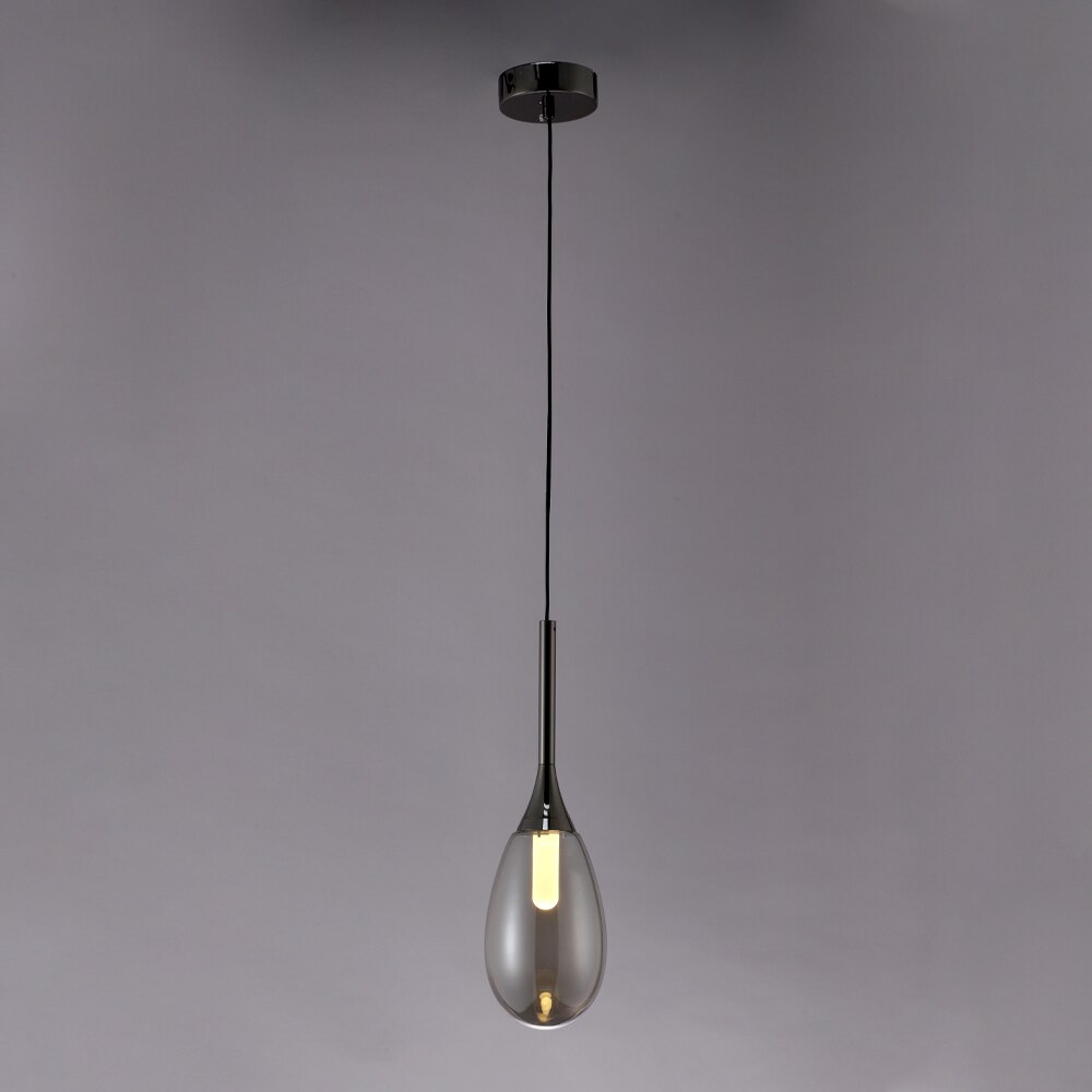 Modern Gold Glass Ball Pendant Light