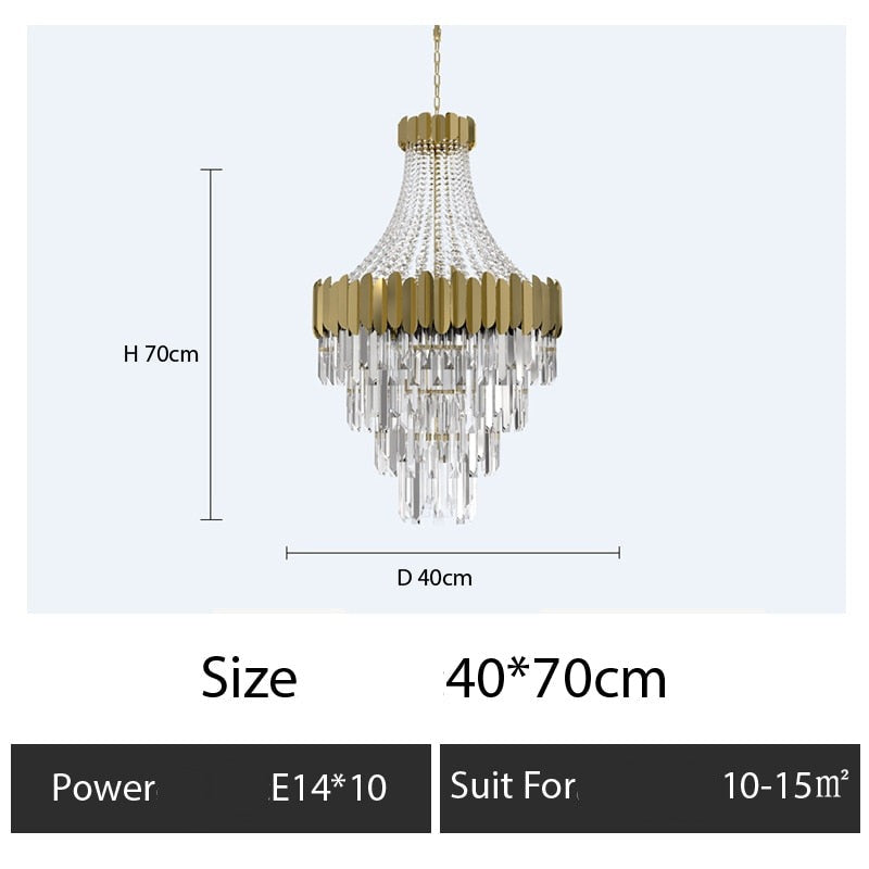 Luxury Prism Chandelier