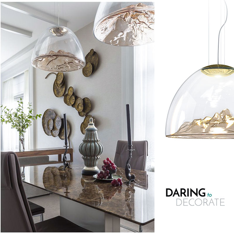 Golden Mountain Pendant Lamp