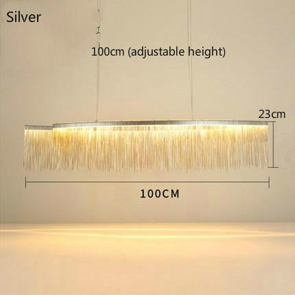 Modern LED Tassel Pendant Chandelier