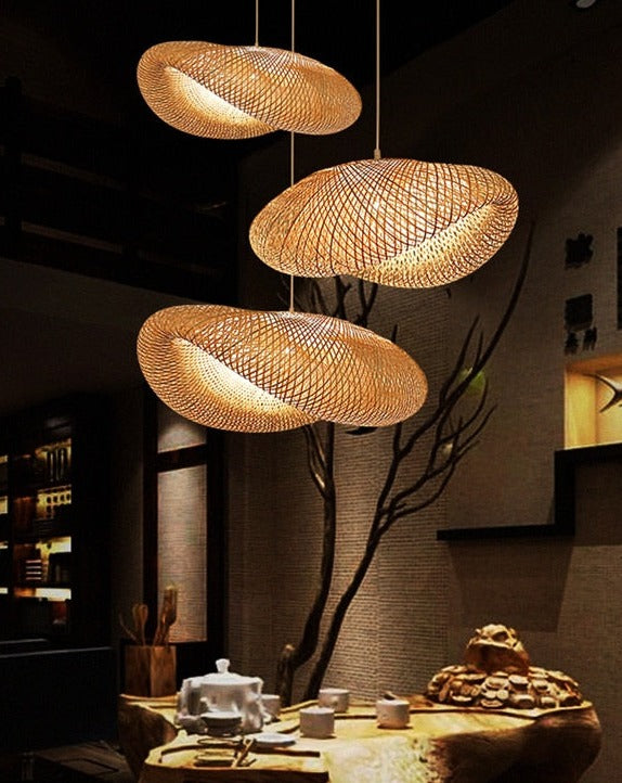 Modern Bamboo Asia Style Chandelier