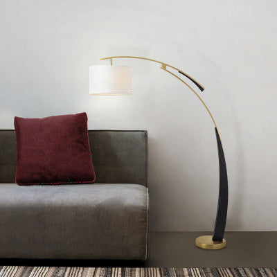 Art Designer Study Curved Floor Lamp