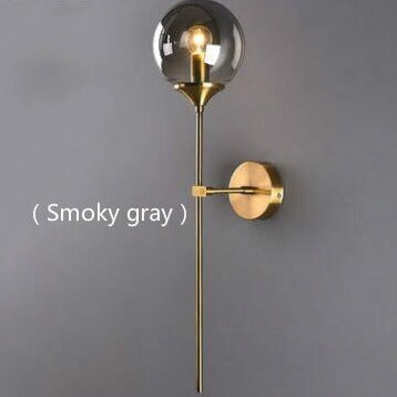 Modern Golden Sconces Round Wall Lamp