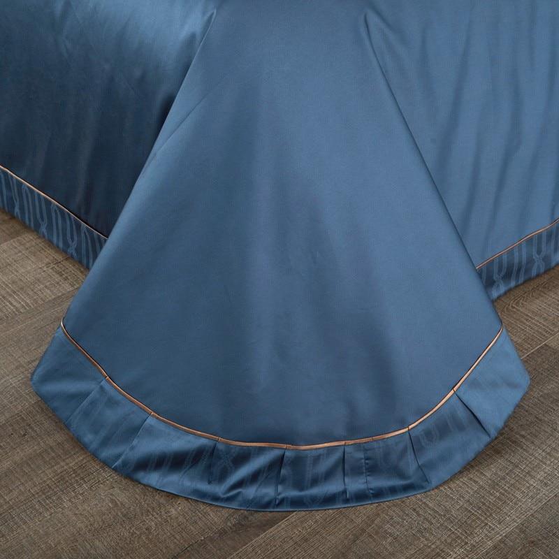 Midnight Blue Egyptian Duvet Set