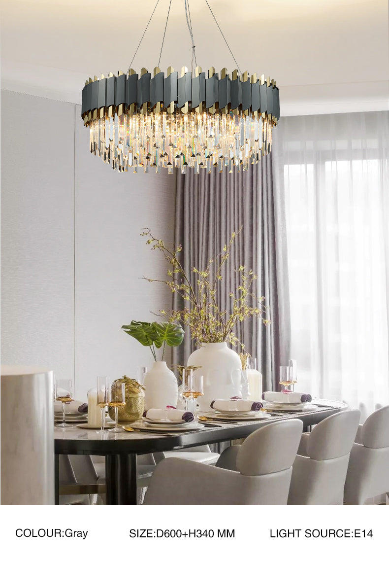 New Modern Crystal Luxury Pendant Chandelier