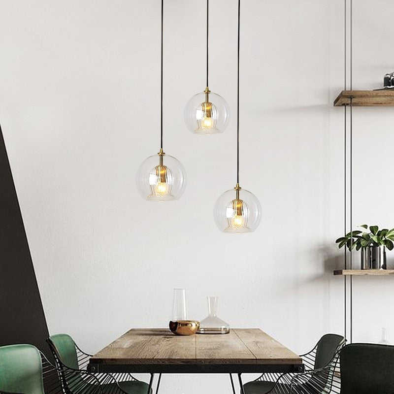 Nordic Glass Pendants Lights