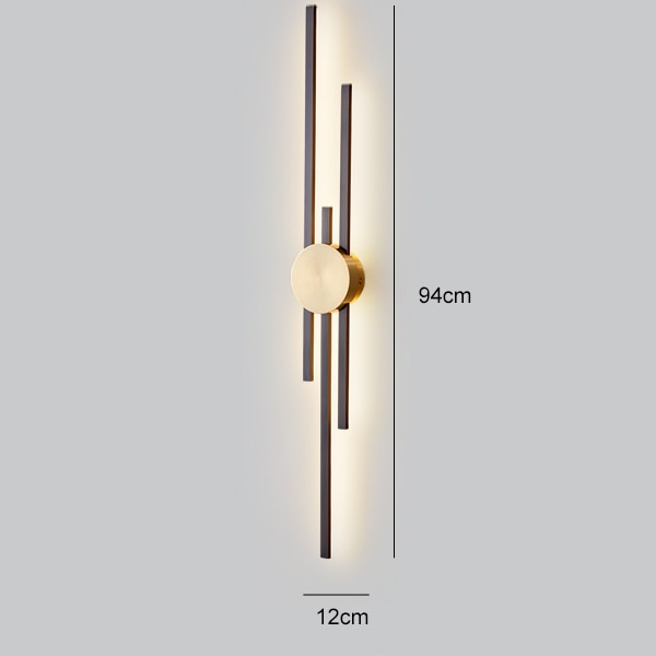 Luxury Minimalist Creative Copper Wall Lights