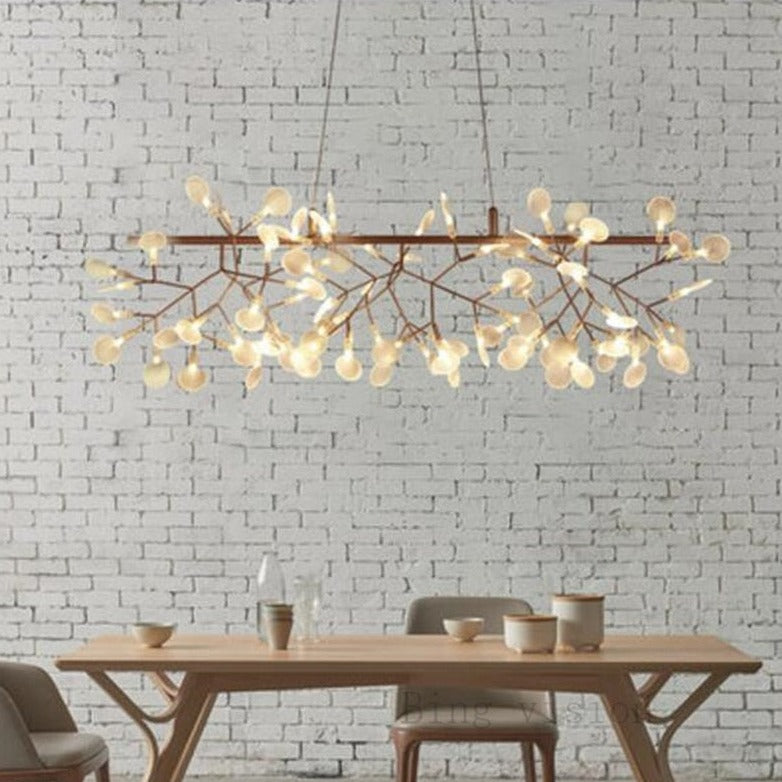 Designer Industrial Firefly Chandelier