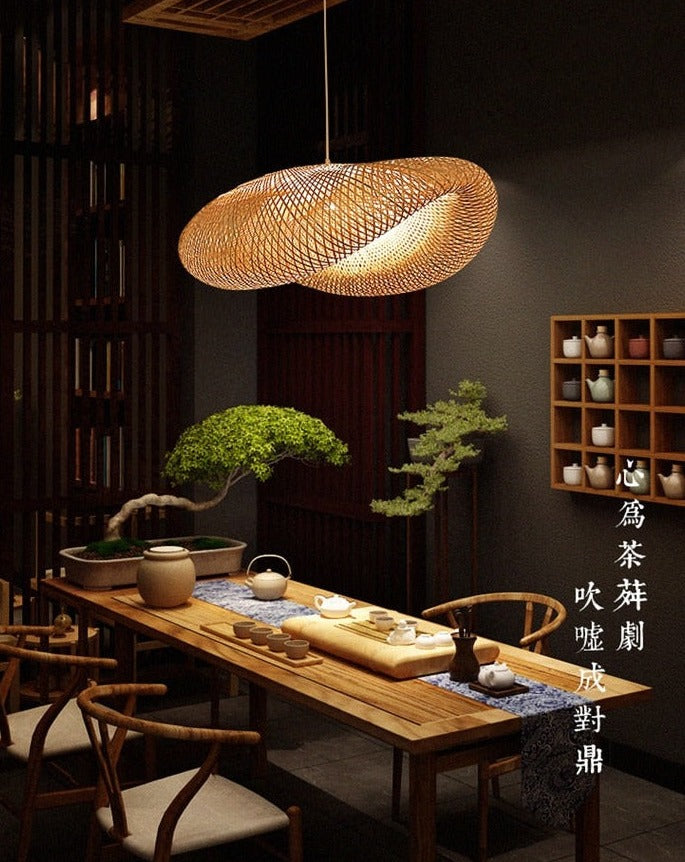 Modern Bamboo Asia Style Chandelier