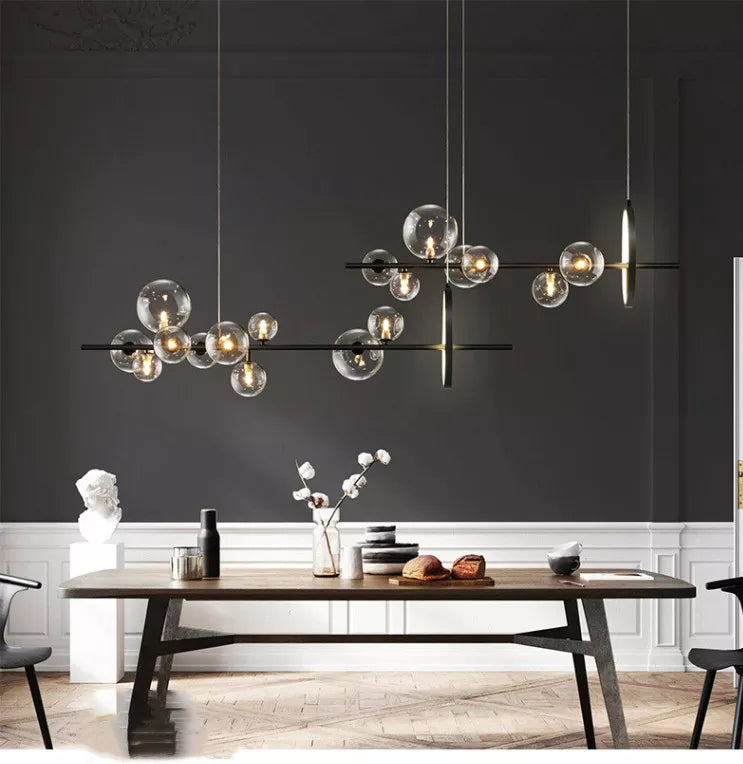 Creative Glass Bubble Ball Chandelier