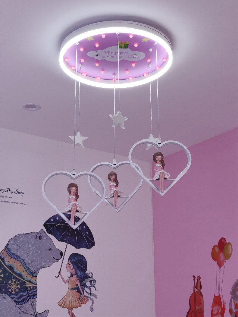 Girl Bedroom Decor Led Chandelier