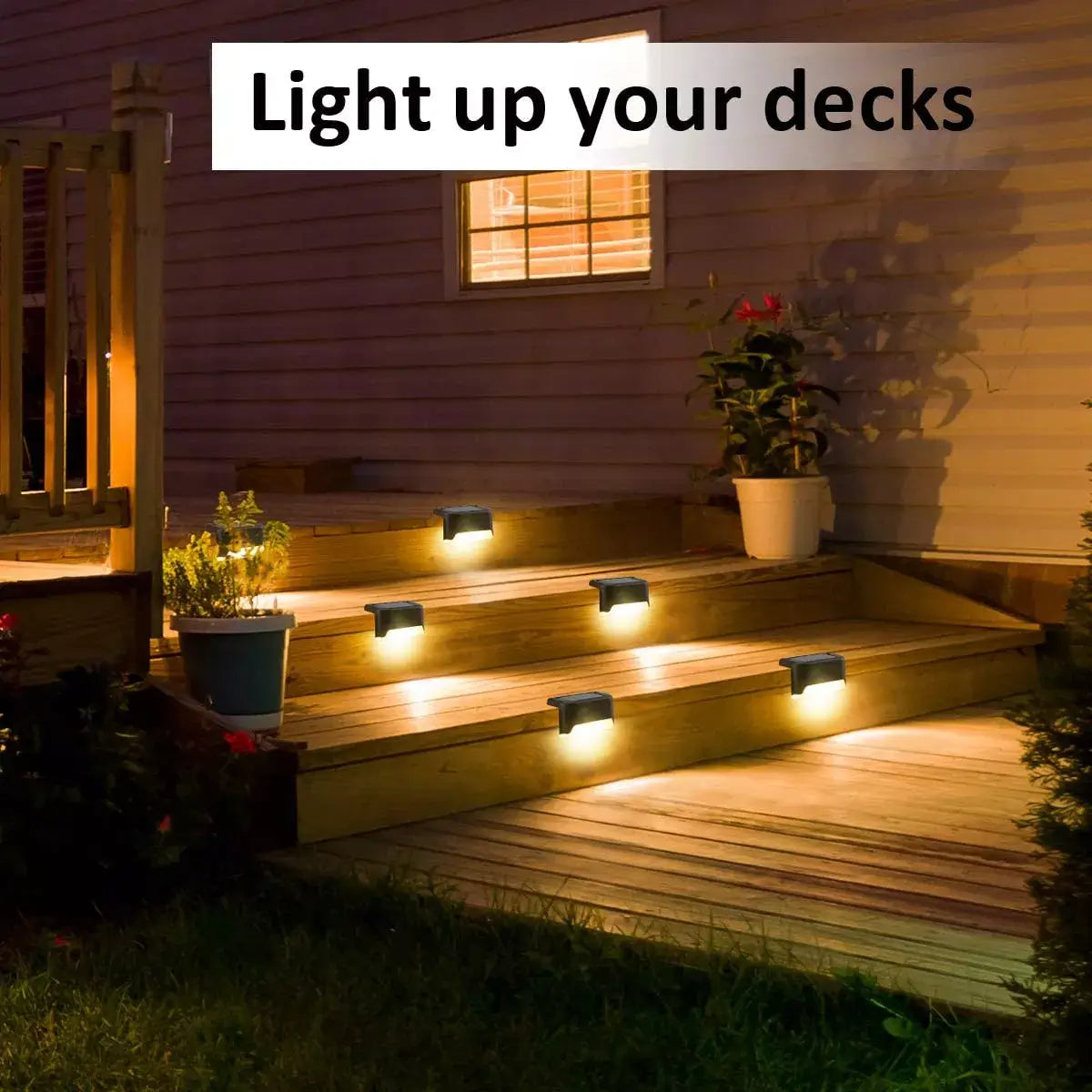 Waterproof LED Solar Stair Lights