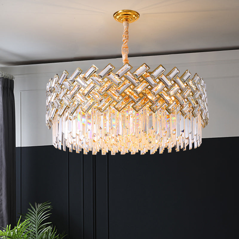 Luxury Round Chandelier Crystal