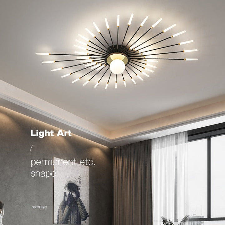 New 42 Lights Modern Sputnik Ceiling Chandelier