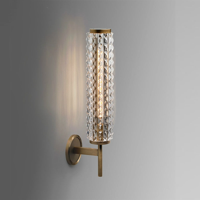 Salon Retro Brass Wall Light