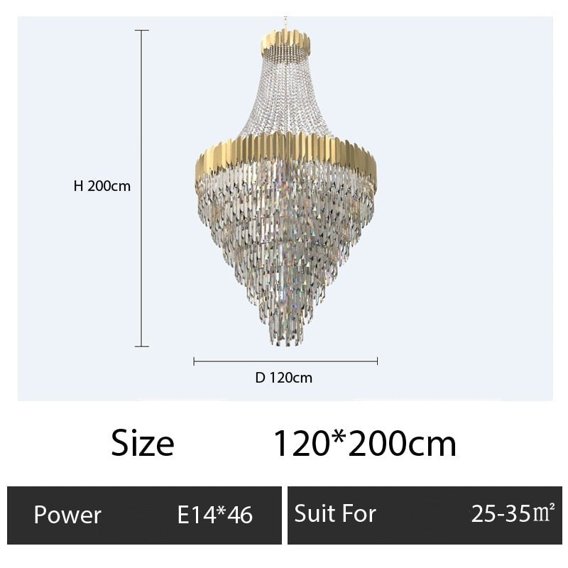 Luxury Prism Chandelier