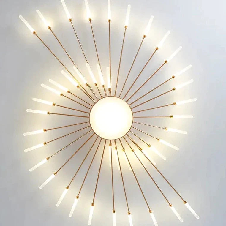 42 Lights Modern Sputnik Ceiling Chandelier