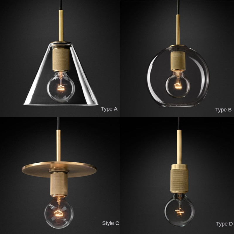 Luxury Vintage Modern LED Pendant Lights