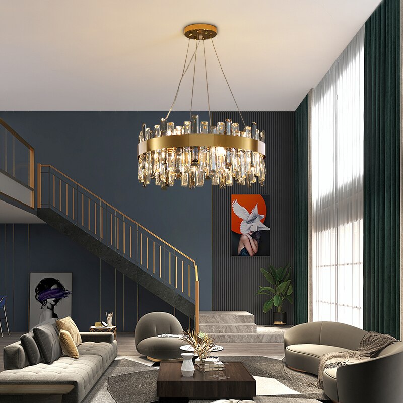 Crystal Round Designer Chandelier