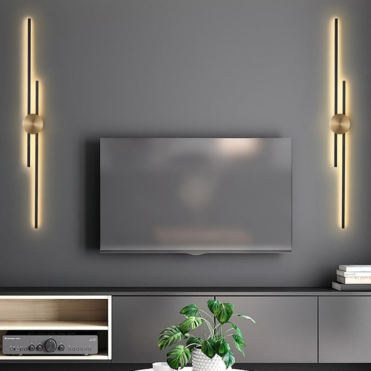 Luxury Minimalist Creative Copper Wall Lights