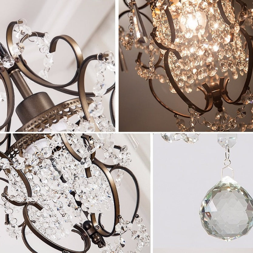 Mini Crystal Chandelier