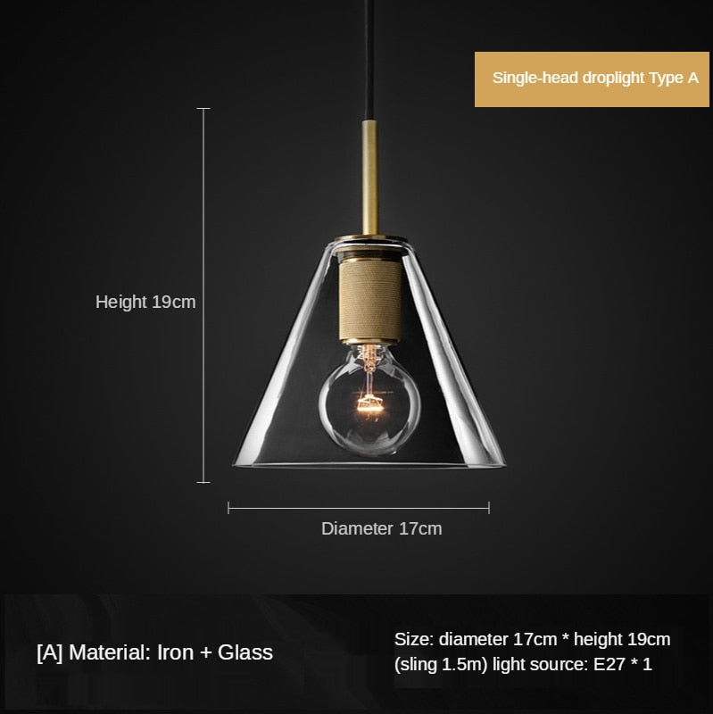 Luxury Vintage Modern LED Pendant Lights