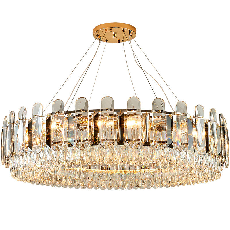 Large Crystal Chandelier