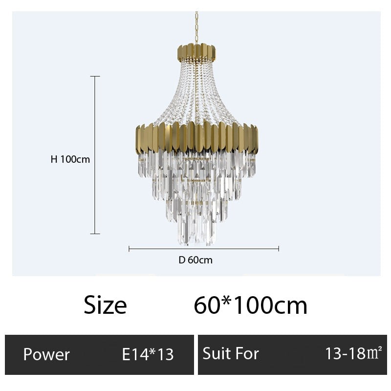 Luxury Prism Chandelier