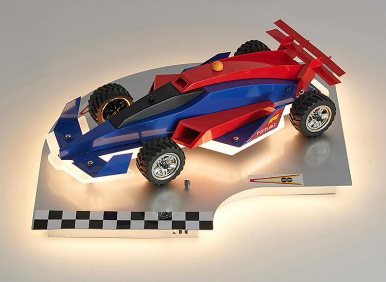 Kids Bedroom Decorative Race Car Chandelier