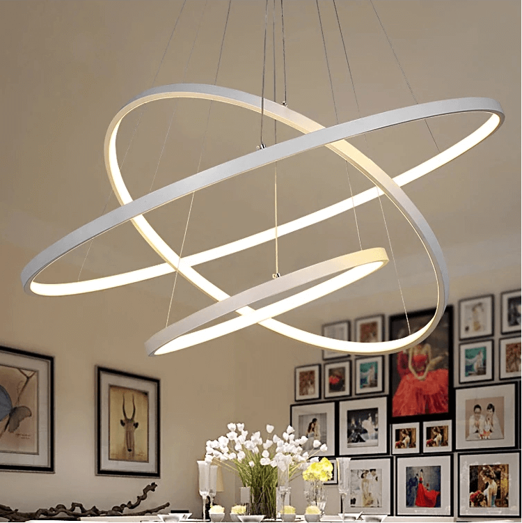 3 Led Ring Chandelier