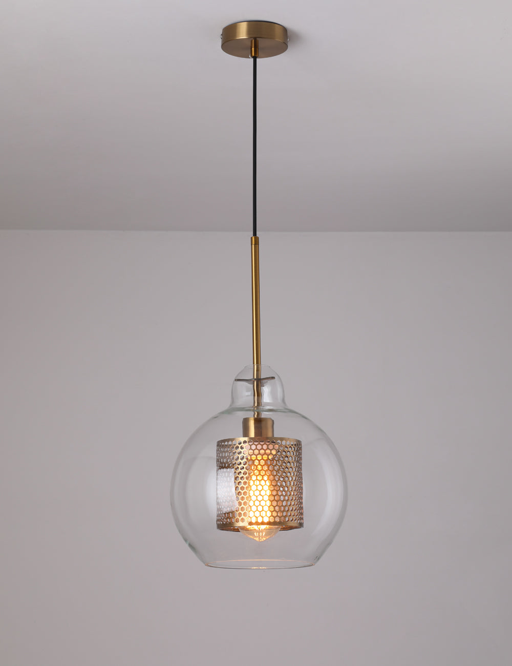 Loft Modern Pendant Light Glass Ball