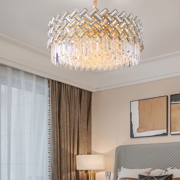 Luxury Round Chandelier Crystal