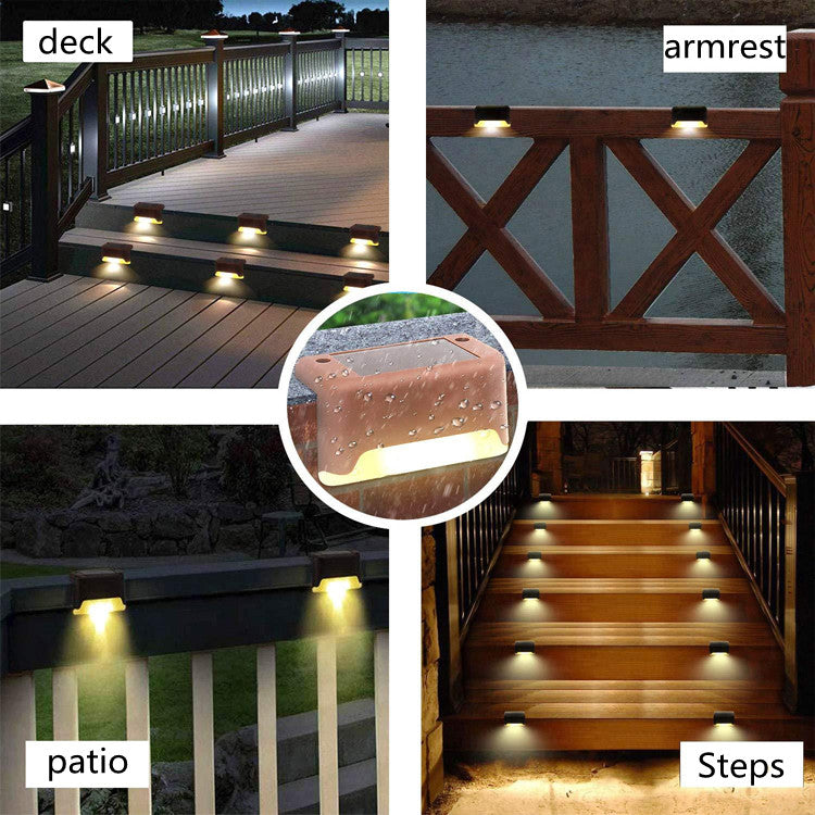 Waterproof LED Solar Stair Lights