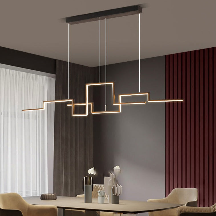 Nordic Geometry Led Chandelier