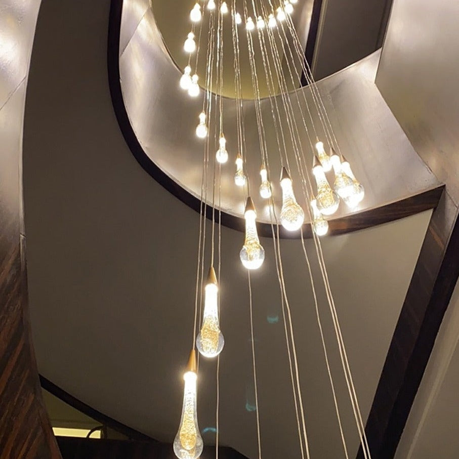 Modern Long Stair Chandelier