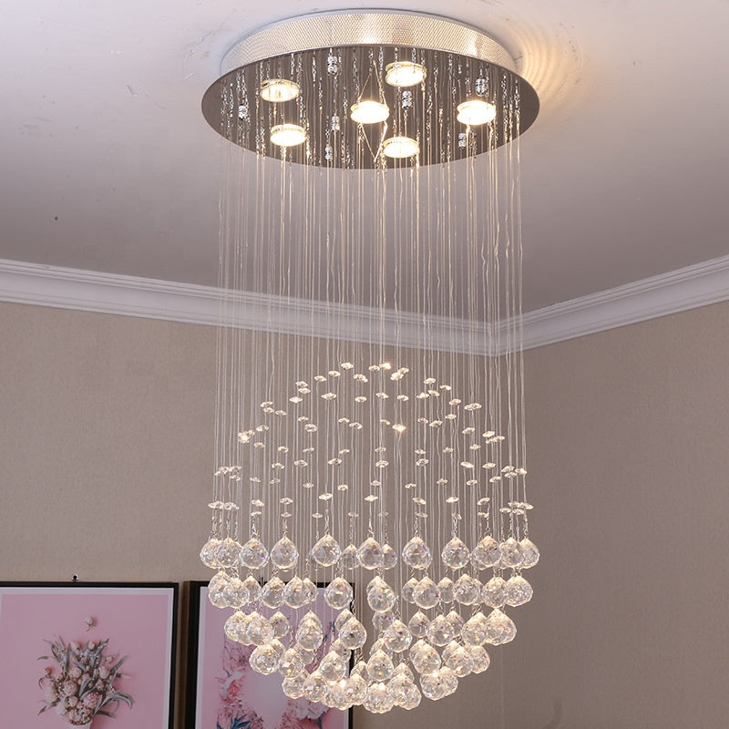 Crystal Invisible Ball Chandelier