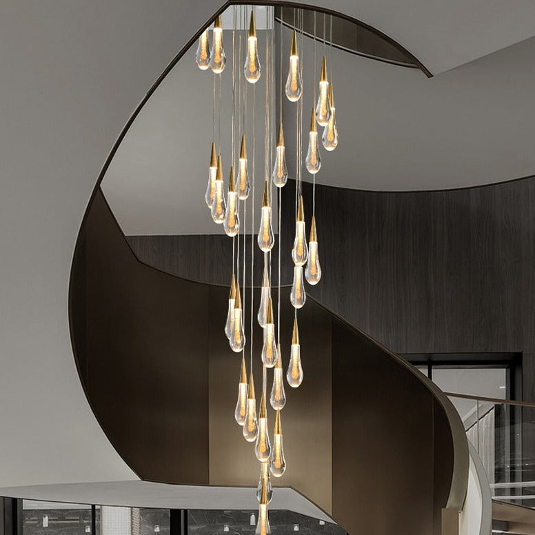 Modern Long Stair Chandelier