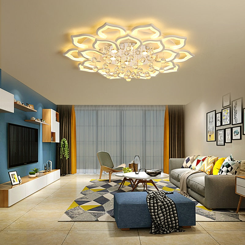 Modern Crystal Ceiling Chandelier