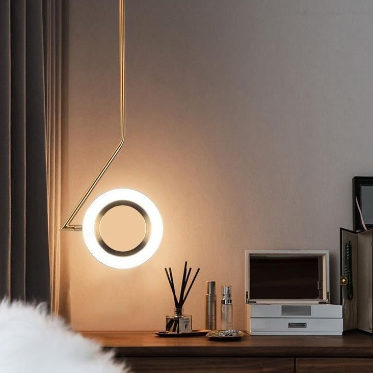 Postmodern Line Ring Lamp