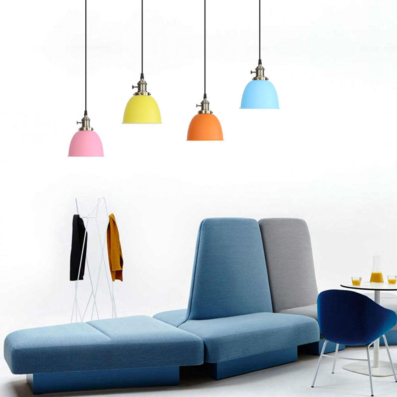 Creative Multi-Color Modern Metal Pendant Light