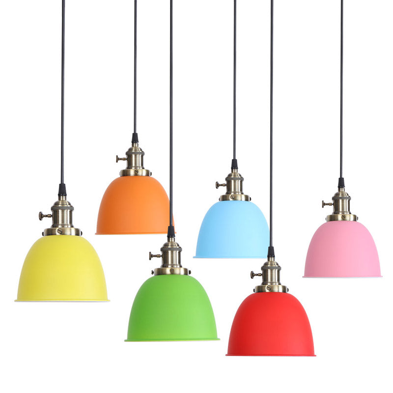 Creative Multi-Color Modern Metal Pendant Light