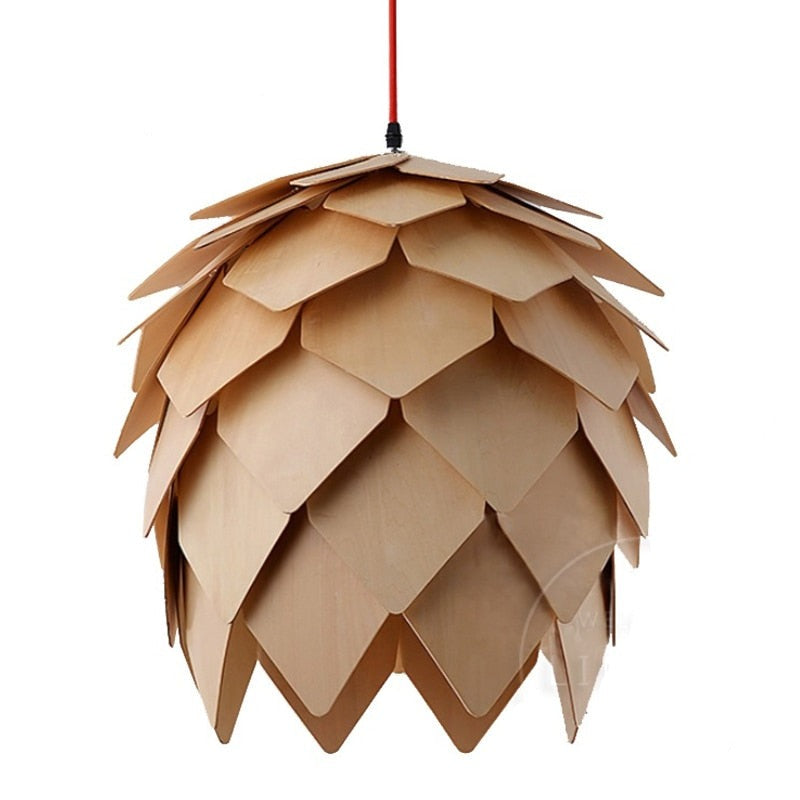 Modern DIY Wooden Pendant Lamp