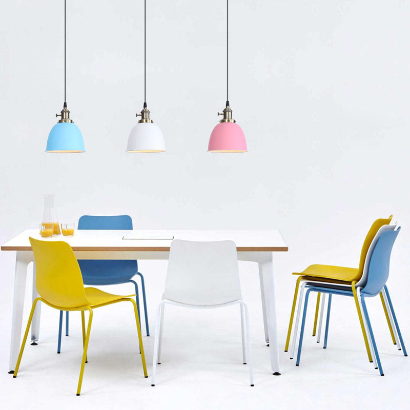 Creative Multi-Color Modern Metal Pendant Light